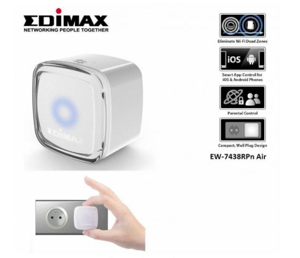 Edimax EW-7438RPn Air (300Mb/s b/g/n) plug repeater - 201900 - zdjęcie 4